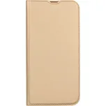 Pouzdro iPhone 14 knížkové zlaté (kryt neboli obal na iPhone 14)