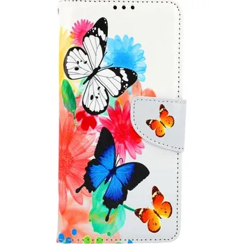 Pouzdro na mobilní telefon Pouzdro Samsung A16 Barevné s motýlky (kryt neboli obal na Samsung A16)