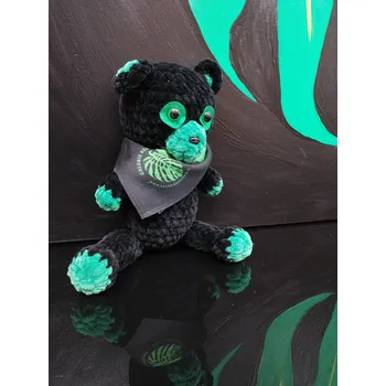 Šátek Galerie RENSTEIN Monstera - originální šátek 25 x 25 cm