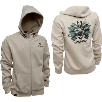 Rybářské oblečení Gunki Mikina Light Chief Sand Velikost: M