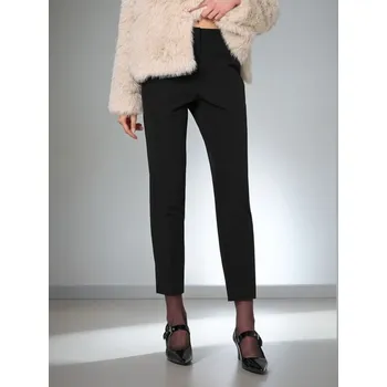 Dámské kalhoty Sinsay - Kalhoty s nažehlenými puky - černá - 598CG-99X - 598CG-99X-S