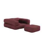 MINI CUBE 60x68x24 cm bordeaux