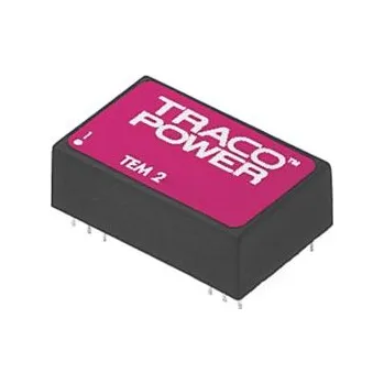 Měnič napětí DC-DC převodník 2W, výstup: ±15V dc ±65mA 1kV dc Ne, Vin 10,8 → 13,2 V DC Ne