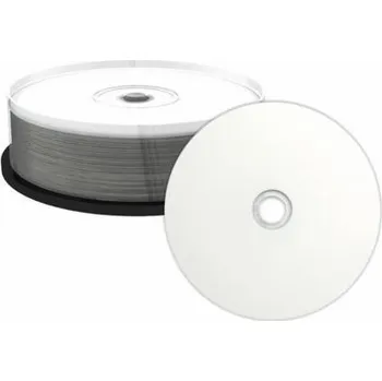 Optické médium MediaRange BD-R 25GB 6x volll beddruckbar weiß 25ks Cakebox