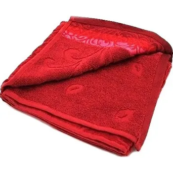 Ručník JAHU Ručník Skyline 50x100- vínová