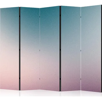 Paraván Paraván - Nostalgický gradient - Gradientová kompozice v tlumených barvách Velikost: 225x172 cm, Provedení: Jednostranný