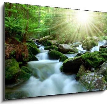 Obraz Weblux 1D obraz 1D 100 70 FE29644333 100 x 70 cm Vodopád v národním parku Šumava