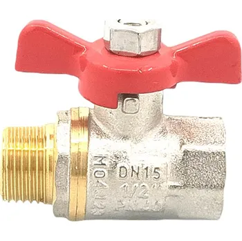 Ventil Kulový kohout Optiline vnější/vnitřní závit Art. 616 motýl 1/2˝ PN40