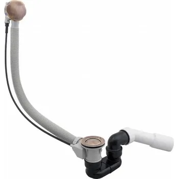 Sifon Hopa Vanový sifon s přepadem, starožitný bronz BAHATK104SBR