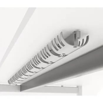 kabelová chránička PRACUJ ZDRAVĚ Barrette kabelový kanál pro organizaci kabeláže pod stolem Barva: šedá barva šedá nebo černá