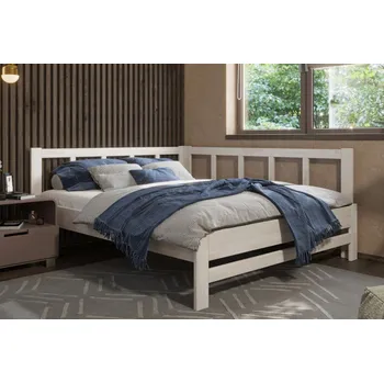 Postel ProSpánek Bety 180 x 200 cm, pravý roh, buk BO102