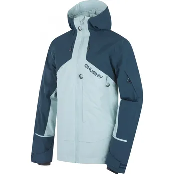 Pánská softshellová bunda Pánská bunda Husky Geilo M mint/blue M