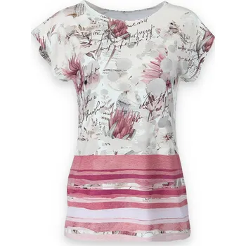 Dámské tričko Halenka-triko s krátkým rukávem 1132 Pratto velikost: 38