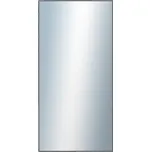 DANTIK - Zarámované zrcadlo - rozměr s rámem cca 60x120 cm z lišty Hliník grafit drás | P269-224 (7269224)