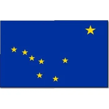 Vlajka PROMEX Vlajka Aljaška 90x150cm č.109