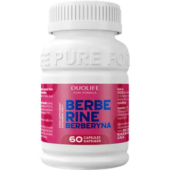 Přírodní produkt DuoLife Pure Formula Berberine 60 cps.