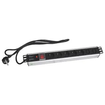 Napájecí panel PDU Ocrack 19" napájecí panel OC 5x230V+2xIEC -2m