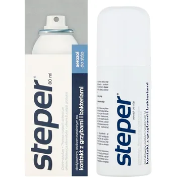 Kosmetika na nohy STEPER_Aerosol na nohy proti plísním 80ml