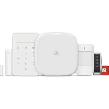 Sada domovního alarmu iGET SECURITY M5-4G Premium - Inteligentní bezdrátový 4G LTE/WiFi/Ethernet/GSM zabezpečovací systém s ovládáním IP kamer