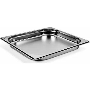 Maxima Gastronádoba 2/3 GN - hloubka 4 cm - 32,5 x 35,4 cm - nerezová ocel