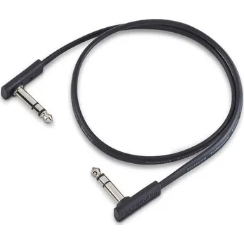 Příslušenství ke zvukové technice RockBoard Flat TRS 60 cm Lomený - Lomený Patch kabel