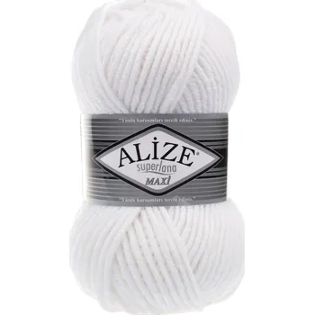 Příze Alize Superlana Maxi 55 Pletací příze