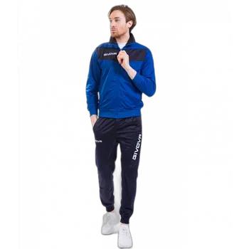 tepláková souprava givova Visa S modrá/tmavě modrá 0204