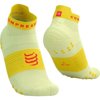 Pánské oblečení Ponožky Compressport Pro Racing Socks v4.0 Run Low xu00047b703 Velikost T4