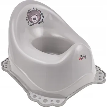 Nočník MALTEX Nočník protiskluzový Lesní parta - šedá