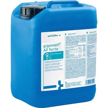 Dezinfekce schülke gigasept AF forte 5 l (Bezaldehydový přípravek pro čištění a dezinfekci pevných a flexibilních endoskopů i chirurgických nástrojů.)