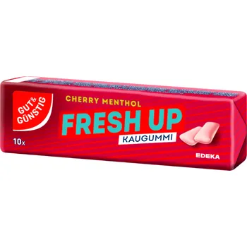 Žvýkačka G&G Žvýkačky Cherry-Menthol 10ks - originál z Německa