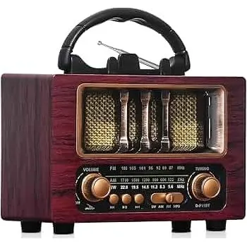 FM transmitter RUSTIKÁLNÍ VINTAGE RETRO RADIO S BLUETOOTH MK-263BT MP3 FM AM USB