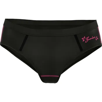 Dámské funkční sportovní kalhotky FUCHSIA černá Bamboo Ultra - Růžová / L