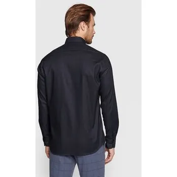 Pánská košile Tommy Hilfiger Košile Flex MW0MW29969 Tmavomodrá Regular Fit 39