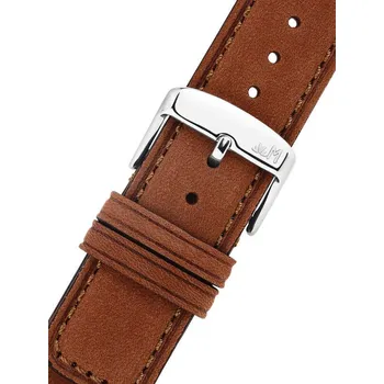 Kožený řemínek Morellato Coubert 6021C38.041 M, hnědý, recyklovaný materiál