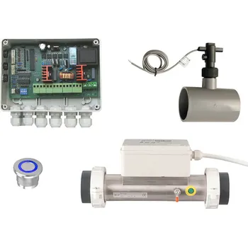 ARTTEC Ohřev vody ve vaně 1500 W, topení s průtokovým snímačem DOH0001