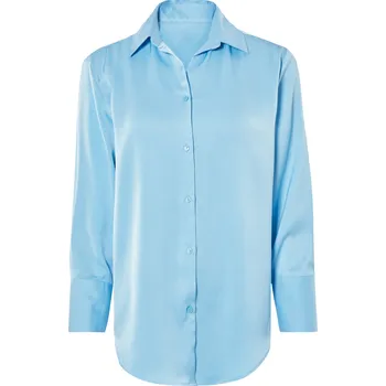 Dámská halenka esmara® Dámská saténová blůza (modrá, 42)