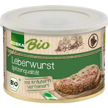 paštika a pomazánka Edeka BIO játrová paštika 200g
