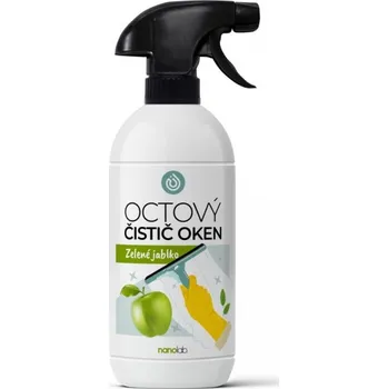 Čisticí prostředek na okna Nanolab Octový čistič na okna a skla Jablko 500 ml