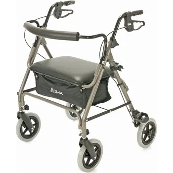 Chodítko pro seniory 249 A Čtyřkolové chodítko rozšířené Varianta 1: barva šampaň