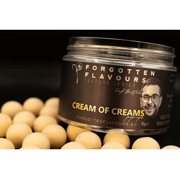 Boilies FORGOTTEN FLAVOURS PLOVOUCÍ BOILIECREAM OF CREAMS POP-UPS - RAF BERTELS - FEATURE SERIES 15 mm