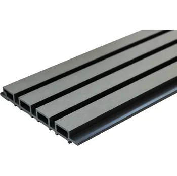 Obklad ALFIstyle WPC fasádní obklad - Lamela, Světle šedá, 2900x219x26 mm