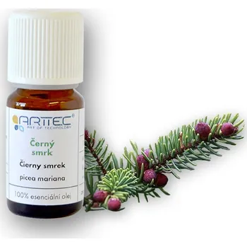 Vonný olej ARTTEC přírodní vonný olej Černý smrk bio 10 ml NAT00008