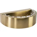 Toolight Designové nástěnné LED osvětlení Crystal APP1509-CP BRUSH GOLD