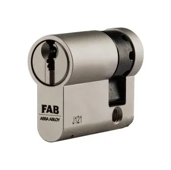 Vložka do dveří Cylindrická půlvložka FAB 4**** PROFI 10+45mm 5 klíčů