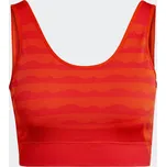 dámská sportovní podprsenka ADIDAS - CORANG - M (XL) (Adidas Marimekko Aeroknit Light-Support Sports Bra)