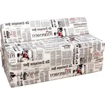 Dětský rozkládací gaučík Bradop LEON A85 noviny