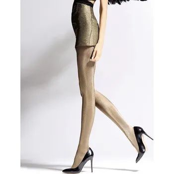 Dámské punčochy Punčochové kalhoty KNITTEX - BRILLIANCE 50 DEN Barva: GOLD (zlatá), Velikost: 5-XL