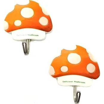 Věšák JAHU Dětské háčky 2ks-Muchomůrka červená