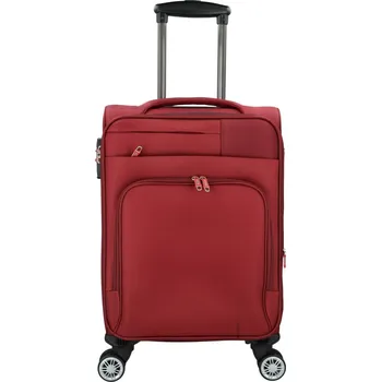 Látkový kufr Ameryx velikost XS, vínový